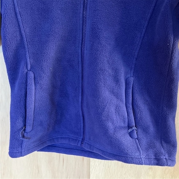 The North Face Full Zip Fleece Jacket Coat Purple Blue Womens Size Small - Picture 5 of 10